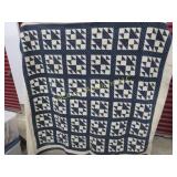 vintage quilt churn dash pattern meas in photos