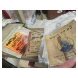 assorted ephemera Dodge car manuals misc