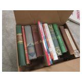 assorted vintage books