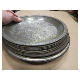 vintage pie tins plates assorted