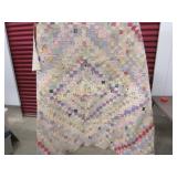 vintage beautiful quilt hand stitched meas in pho