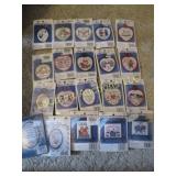 mini cross stitch kits ornaments new in packages