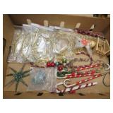 vintage Christmas glass icicles strands czech