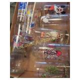 assorted character glasses holly Hobbie Mickey