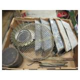vintage tart tins wound string turpentine pans