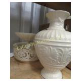 Lenox vase bowl & pedestal candy dish