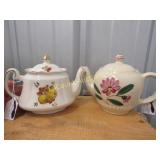 2 teapots Shawnee & Oporto