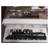Ezra Brooks Casey Jones train decanter in box