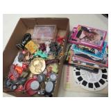 vintage smalls trinkets cards figures misc goodies
