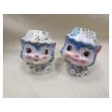 Lefton Miss Priss kitty cat salt pepper shakers