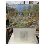 2 sealed puzzles pottery barn kids & 2000 Schmidt