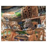 vintage dogs playing poker tapestry 36" x 48"