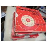9 magnetophonband BASF tape reels