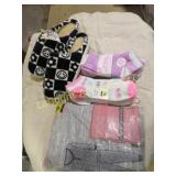 new womens ong johns slippers socks new XL  9-10