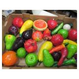 artificial paper mache type fruit decor lg amount