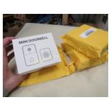 3 mini door bells unused in packages