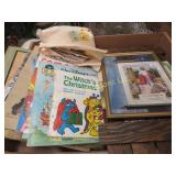 vintage childrens books record stamps
