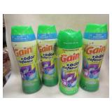 4 Gain odor defense laundry beads new