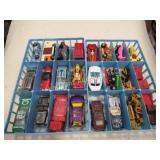 2 trays older matchbox hotwheels
