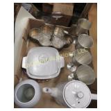 B & G Lily Valley Vase Wedgewood Teapot Marquette