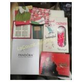 vintage muk luks Christmas towels Longaberger