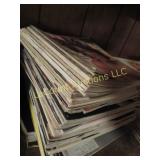 Life magazines big stack