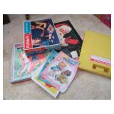 Vintage Childrens Puzzles Books Play Tiles