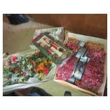 new old stock pink garland florals candles