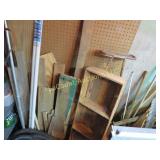 all scrap wood closet rods