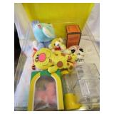 vintage Mattel talk a little pull string crawling