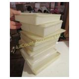 Tupperware storage rectangular storage containers