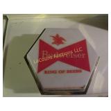 Vintage Budweiser beer light
