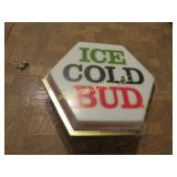 Vintage Budweiser beer light