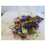 vintage girls bubble hair ties barettes