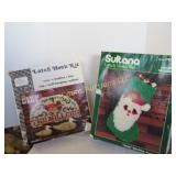 2 latch hook kits rug started stocking