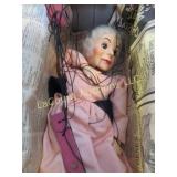 pollyanna talking moving jaw marionette