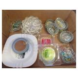 assorted vintage ashtrays advertising holiday inn