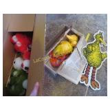 Big Bird marianette sign & 2 other bird marianette