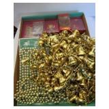 christmas bell garland beads & ornaments