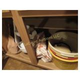 plastic tubs old mixer small ironing sleeve