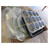 metalware muffin pans baking trays