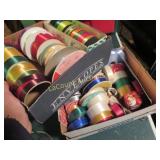 2 boxes Christmas ribbons