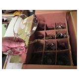 character glasses stemware