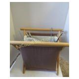 Vintage aluminum knitting needles in Folding