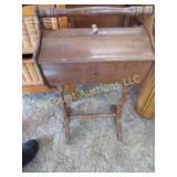 antique craft knitting cabinet
