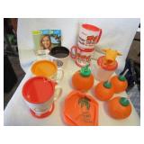 vintage travel mugs florida orange bird souvenirs