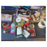 assorted office supplies