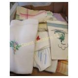 vintage linens hand towels most embellished