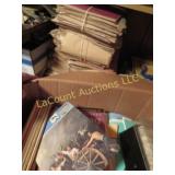 sheet music & box ephemera