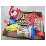 vintage toys Fisher Price Hopper phone beads